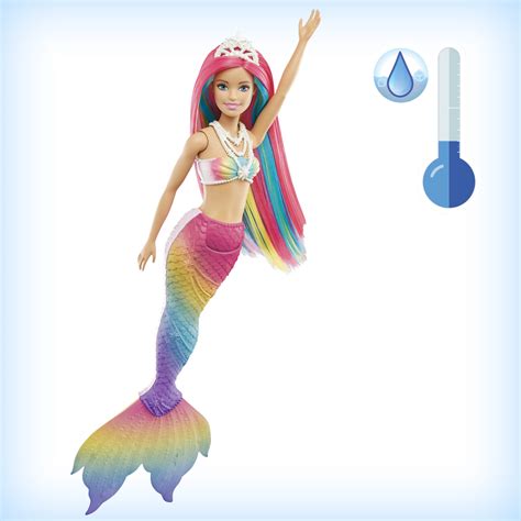 Mattel Barbie Color Change Mermaid Gtf89 Jonik Toys