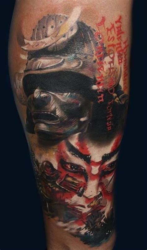 The tattoo looks best upon your biceps. 40 Samurai Warrior Tattoo Designs