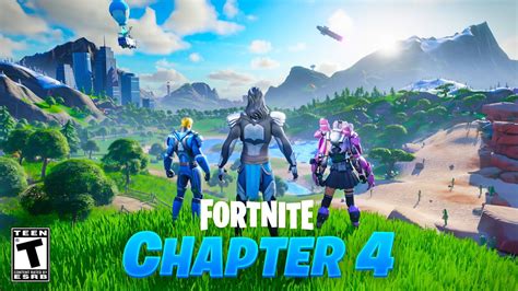 Our First Look At Fortnite Chapter 4 Youtube