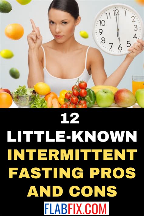 12 Little Known Intermittent Fasting Pros And Cons Flab Fix