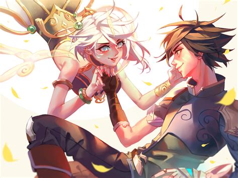 Lux And Ezreal By Lengyou On Deviantart