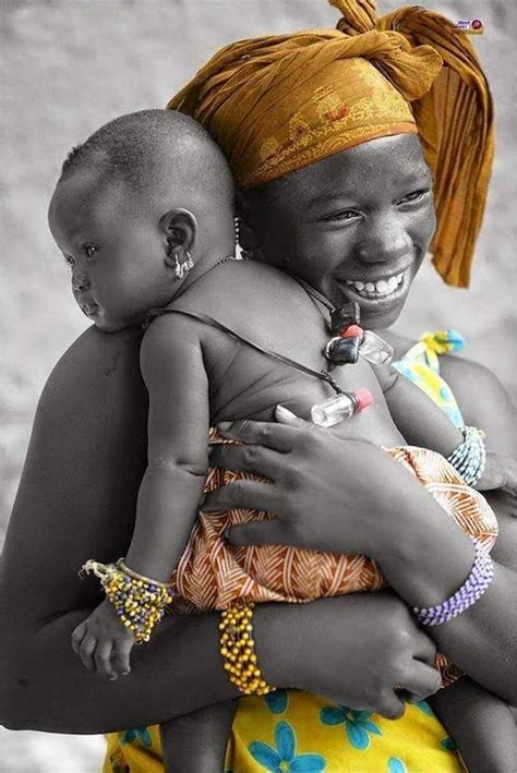 Sign In Mother And Child Beautiful Children African People