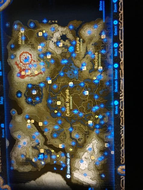 All Shrines Botw Map Hot Sex Picture