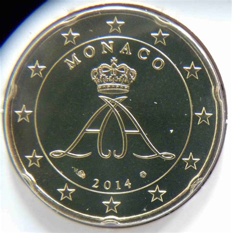 Monaco Euro Coins Unc 2014 Value Mintage And Images At Euro Coinstv
