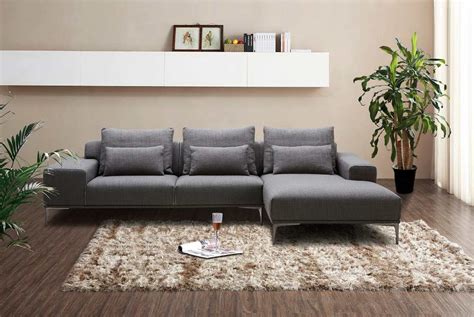 Dark Grey Fabric Sectional Sofa Nj Christopher Fabric Sectional Sofas
