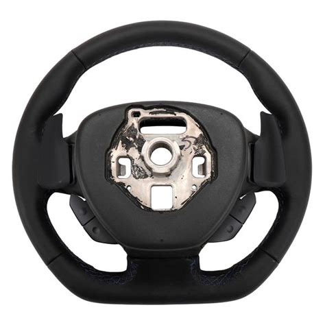 Acdelco® 84804991 3 Spoke Black Sport Leather Wrapped Steering Wheel