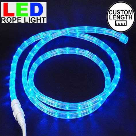 Custom Blue Led Rope Light Kit Novelty Lights