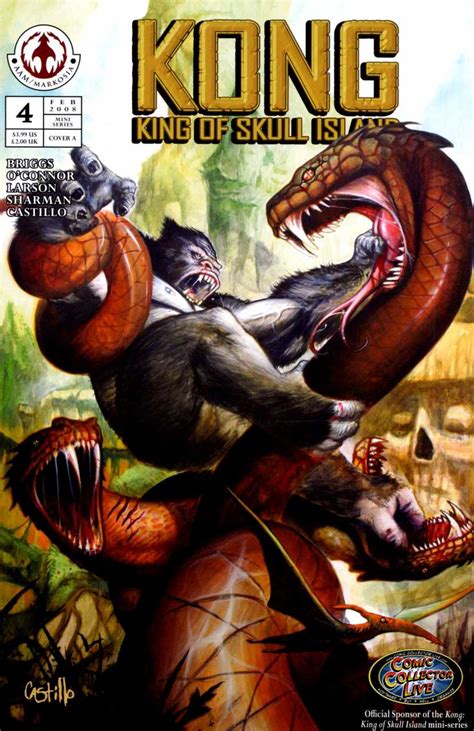 Up until godzilla vs kong's release, kong was never a king, despite what hank marlow said about him ruling over skull island in the 2017 movie. Kong: King of Skull Island #4 (Issue)