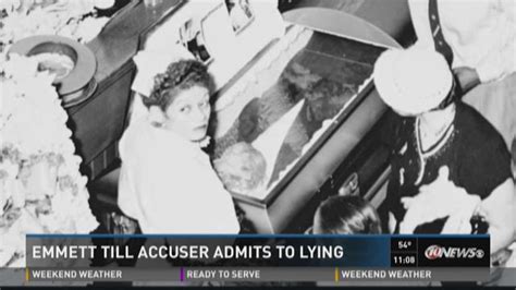 Emmett Till Accuser Admits To Lying