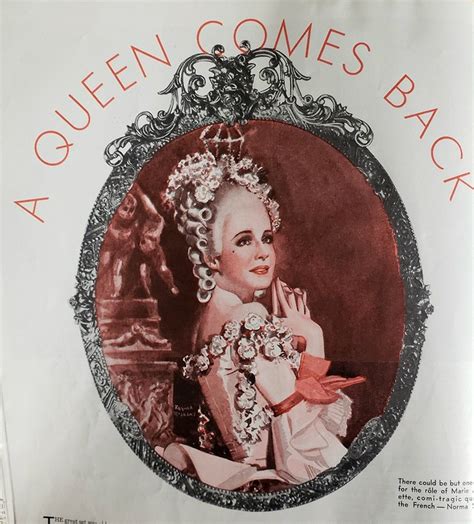 Inviting History Film Friday Marie Antoinette In Photoplay 1938