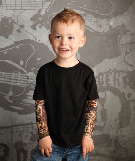 Kids Tattoo Sleeve Shirt Toddler Tattoo Sleeve Shirt Etsy