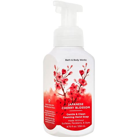 Bath And Body Works Japanese Cherry Blossom Gentle And Clean Foaming Soap Body And Bath Beauty