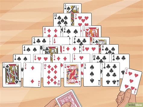How To Play Pyramid Solitaire Card Game Rules