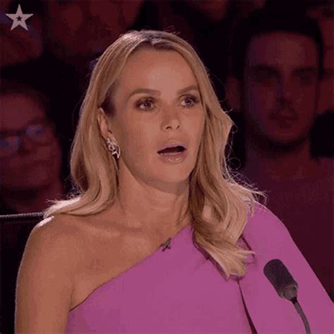 Shocked Amanda Holden  Shocked Amanda Holden Britains Got Talent