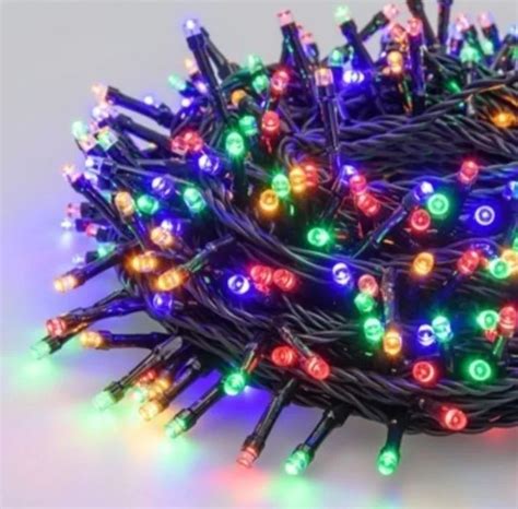 Luces De Navidad Certificadas Guirnaldas 100 Luces Led Árbol Mohits