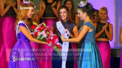 Erin O Flaherty First Openly Gay Miss Missouri Visits Gma Youtube
