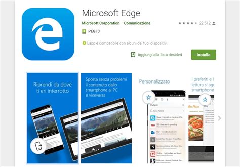 Microsoft Edge Beta Per Android Si Aggiorna Arriva La Possibilità Di