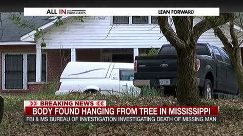 Body Found Hanging From Tree In Mississippi Msnbc