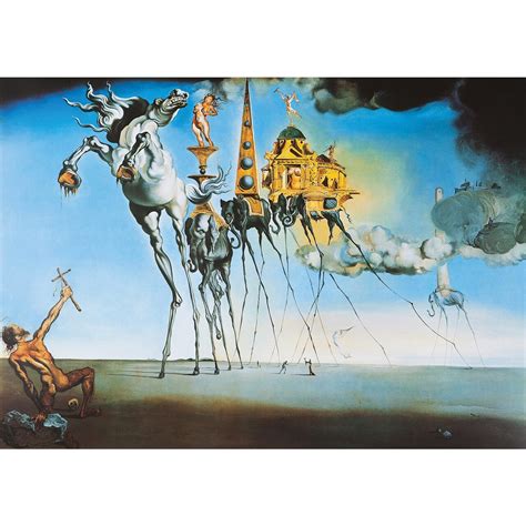 Puzzel 1000 Stukjes Salvador Dali De Verleiding Van St Antonius