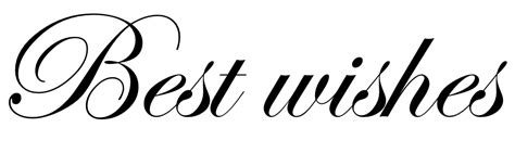 Best Wishes Transparent Png All