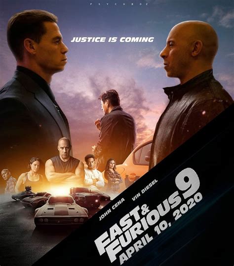 Poster Fast And Furious 9 Release Date F9 The Explosive New Trailer