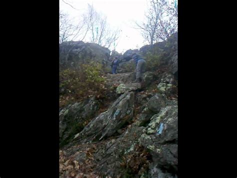 Take the rocky mount trail for panoramas from geological rock upthrusts. Bearfence Mountain Trail Rock Scramble - YouTube