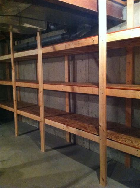 Hdx designed it to hold most storage tote sizes, providing you with options for every room. Basement Storage Reveal | Basement storage shelves ...