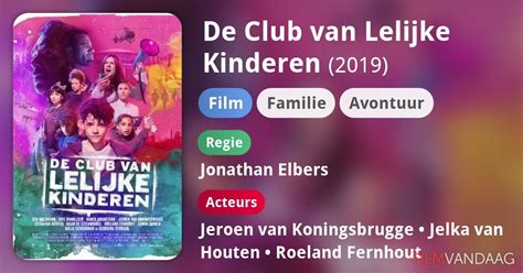 Alle Acteurs In De Club Van Lelijke Kinderen Film 2019 Filmvandaag Nl
