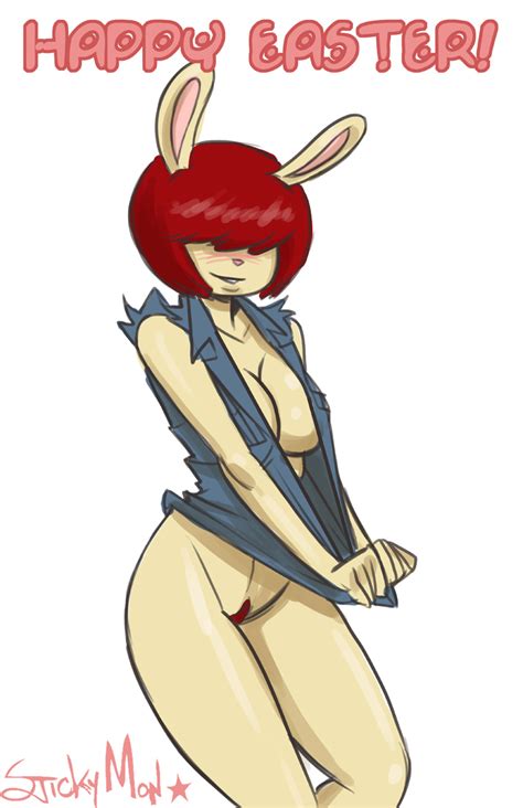 Happy Easter By Stickymon Hentai Foundry