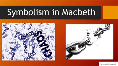 Symbolism In Macbeth Youtube