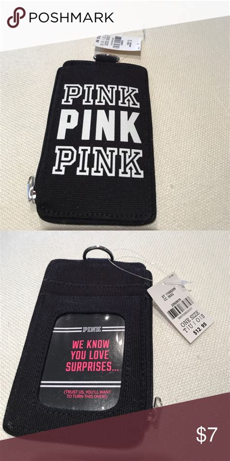 Victoria Secret Pink Id Wallet And Jet Holder Victoria Secret Pink