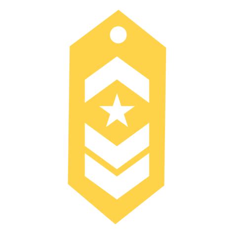 Commander Military Rank Silhouette Transparent Png And Svg Vector File
