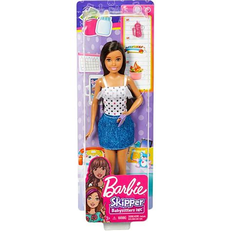 Boneca Barbie Skipper Babysitter Modelos Sortidos Mattel
