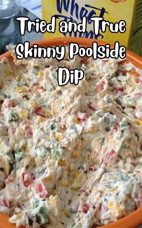 Skinny veggie dip is perfect as for healthy snacks recipes by the pool and is full of delicious fresh vegetables. Tried and True Skinny Poolside Dip | Recipe in 2020 ...