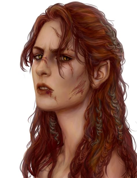 Rhona Comission By Annahelme Character Portraits Fantasy