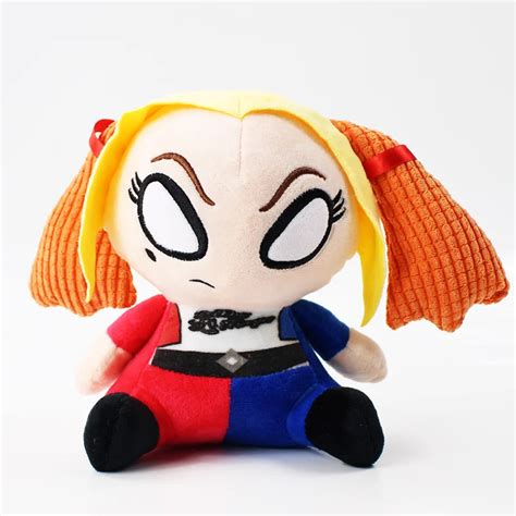 20cm Quinn Harley Quinn Plush Cartoon Doll Toy Hot Movie Suicide Squad Joker Harley Quinn With