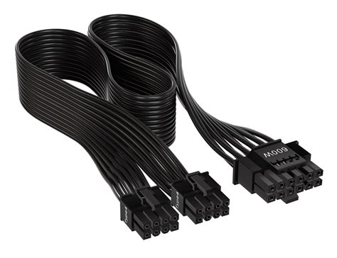 Corsair 600w Pcie 50 12vhpwr Type4 Psu Power Cable