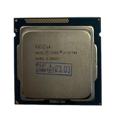Процессор Intel Core I7 3770k Socket 1155