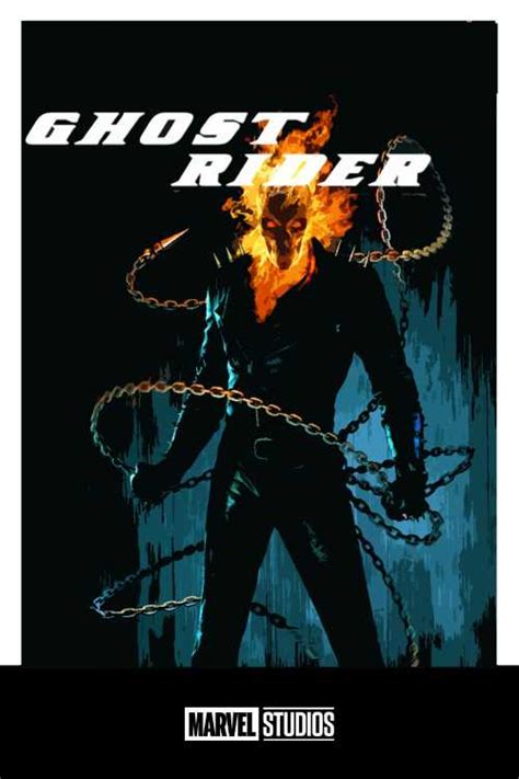 Ghost Rider 2007 Cailean The Poster Database Tpdb