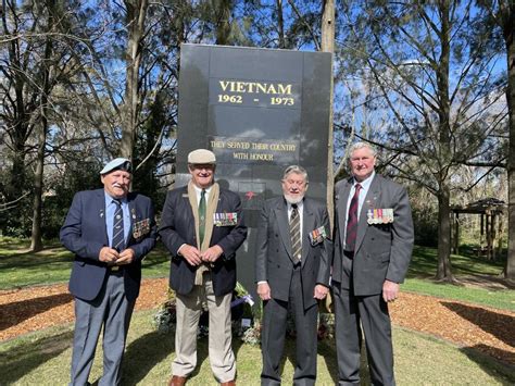 Community Gathers To Honour Vietnam Veterans In Bowral Memorial Southern Highland News