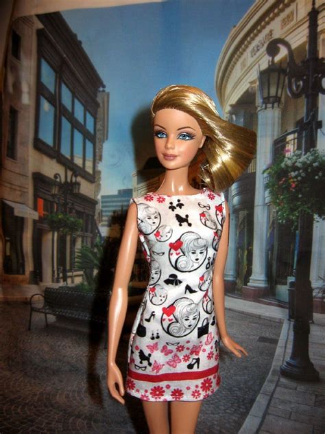 2015 July Helens Doll Saga Barbie Gowns Helen Dolly Saga My Girl High Neck Dress