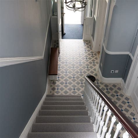 Norwich Tiled Hallway Hallway Tiles Floor Victorian Hallway