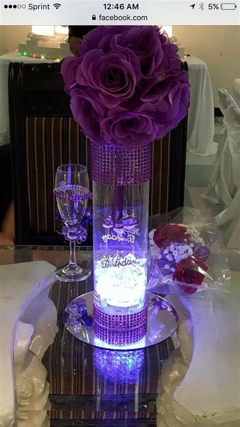 Pin By Veronica Gutierrez On Quince Ideas Wedding Table Decorations