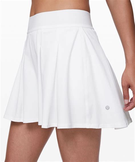 Tennis Time High Rise Skirt White Tennis Skirt Tennis Skirt Outfit