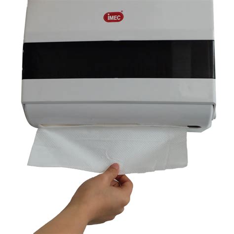 Sleek Interfold Paper Towel Dispenser, IMEC TPD34, Multifold Paper Towel Dispenser (M-Fold ...
