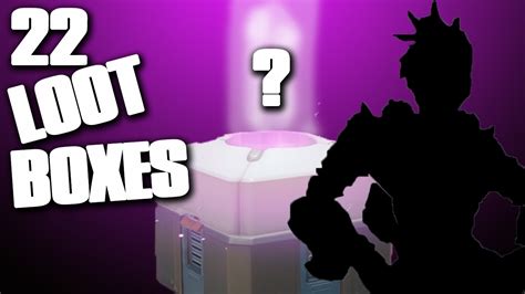 Opening 22 Loot Boxes Alone Youtube