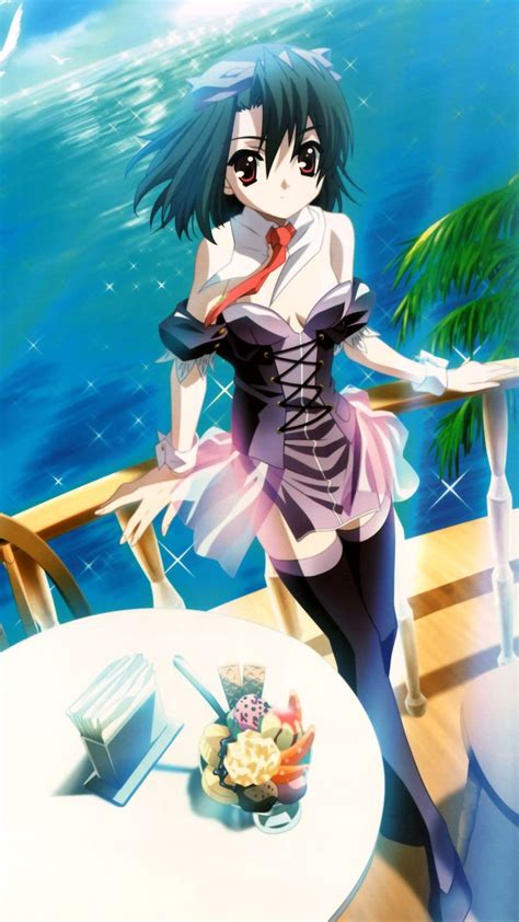 Setsuna Kiyoura Katsura Kotonoha Days Anime Visual Novel Beach Babe