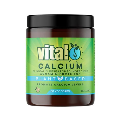 Vital Plant Based Calcium 60 Caps