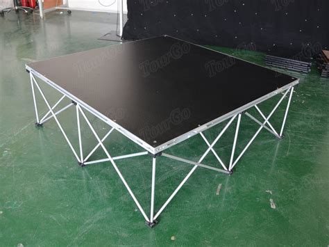 Tourgo 4ft X 8ft Aluminum Stage Platform Used Portable Stage China