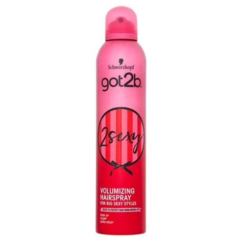 Schwarzkopf Got2b 2 Sexy Volumising Hair Spray 300ml Tesco Groceries